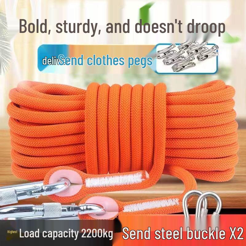 Multifunctional Non-Slip Outdoor Clothesline for Drying Clothes and Quilts