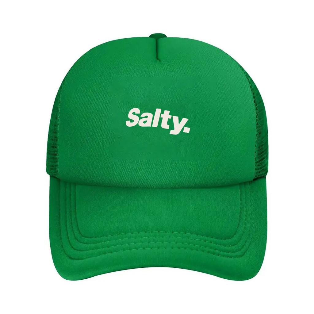 “Salty Vibe Lifestyle, Slogan Art Design” Mesh Baseball Cap