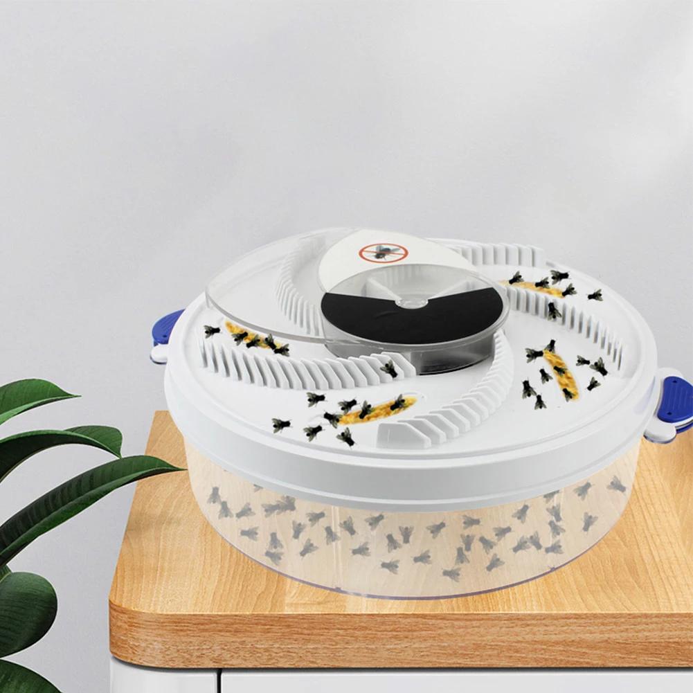 Indoor Outdoor Fly Trap Electric Pest Killer Automatic Flycatcher Insect Pest Catcher USB Pest Reject Control Repeller With Bait