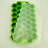 Silicone Ice Block Mold 37 with Cover Honeycomb Mesh 37 Stackable DIY Ice Mold Reusable Food Grade Mold