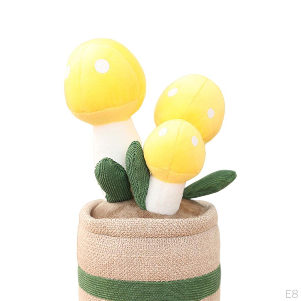 Cute Potted Plants Plush Toys, Lovely Stuffed Doll, Car office and home Drcorative Small Gadget for