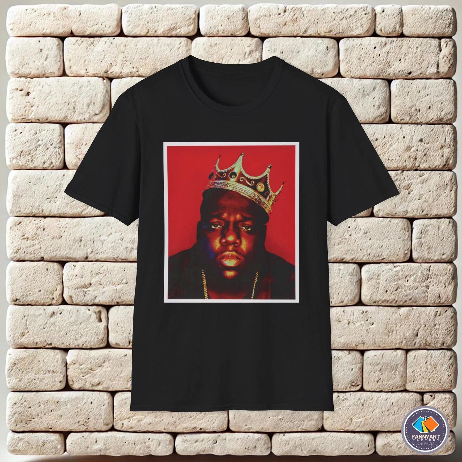 Biggie Smalls Crown Unisex T-Shirt XL