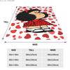 Mafalda Anime Plaid Blanket Flannel Winter Multi-function Warm Throw Blankets for Bed Travel Rug Piece