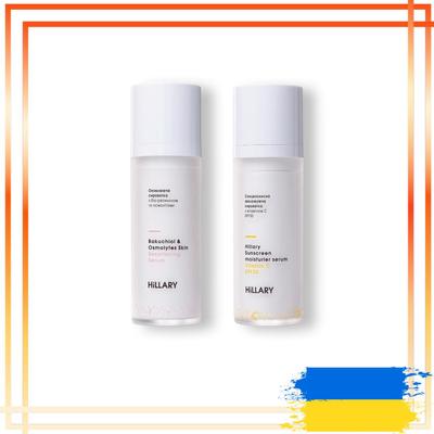 Renewal Serum with Bio-Retinol and Osmolytes + Sunscreen Moisturizing Serum with Vitamin C SPF30