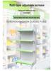 Hospital Pharmacy Multilayer Display Rack: Double/Single-Sided Wall-Mounted Medicine Cabinet