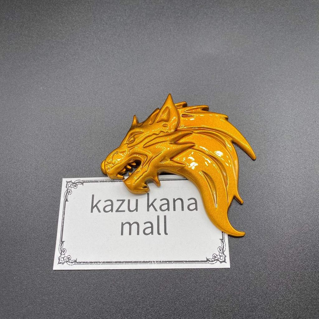 3D 3D Emblem Aufkleber Wolf Wolf Auto Metall Doppelseitig