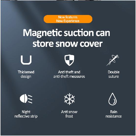 Car Accessories For Kia EV3 2024 2025 2026 Auto Winter Snow Ice Shield Sunshades Protection Full Wrapped Windshield Rain CoverWindshield Sunshades 1