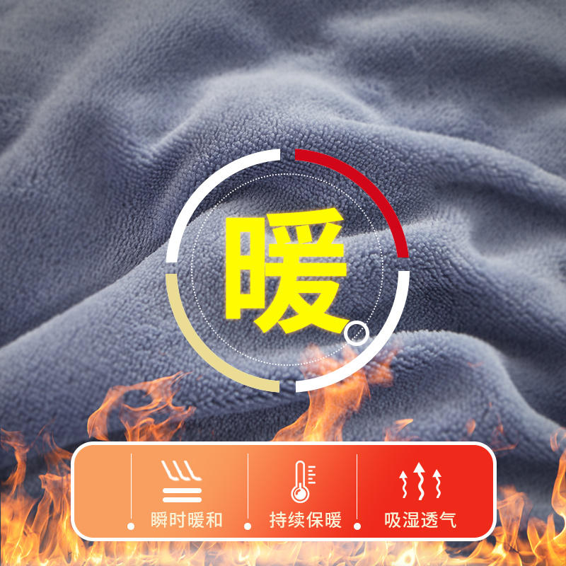 Winter Thickened Lamb Wool Quilt Double-Sided Fleece Warm Quilt Student Dormitory Single Double Bed Household Bedding