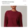 Zechuang Women's High Waist Wide Leg Casual Sports Sweater Suit - Slim, Long Sleeve, Comfortable for Running & Fitness, Style 8933