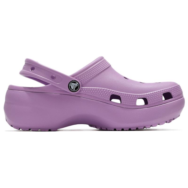 Crocs Classic Clouds Retro Beach Shoe Sandals Purple Women's