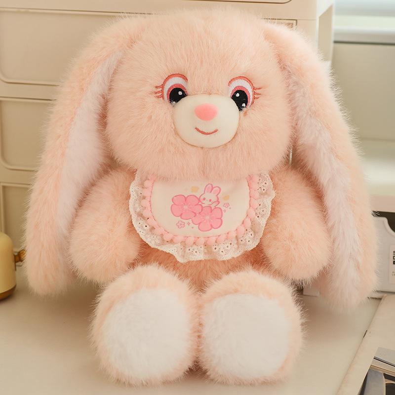 

Lop-Eared Rabbit Plush Toy for Girls 28 cm рожевий