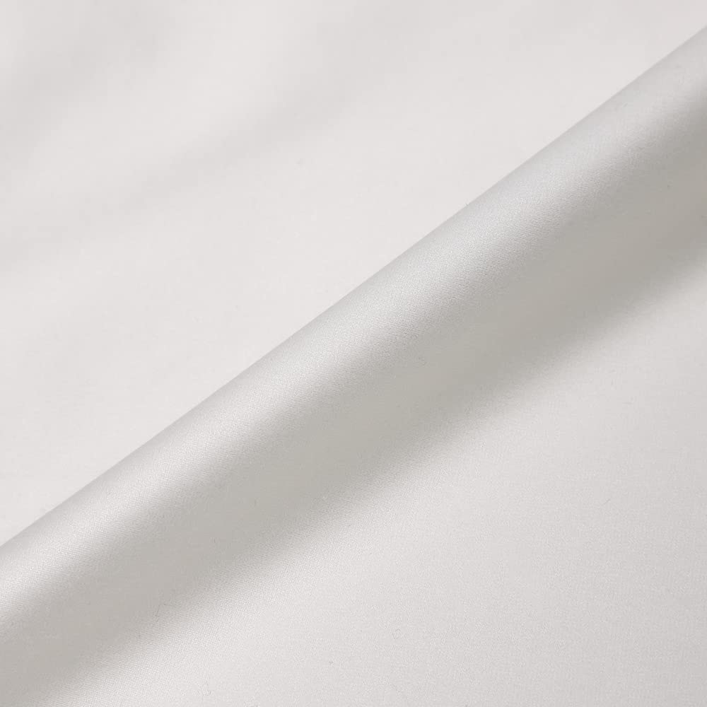 Tenken 2 Satin Washable Pillow 44 x Silk-blend Pad, 100% Wool, 65cm, White, TK-PP30202