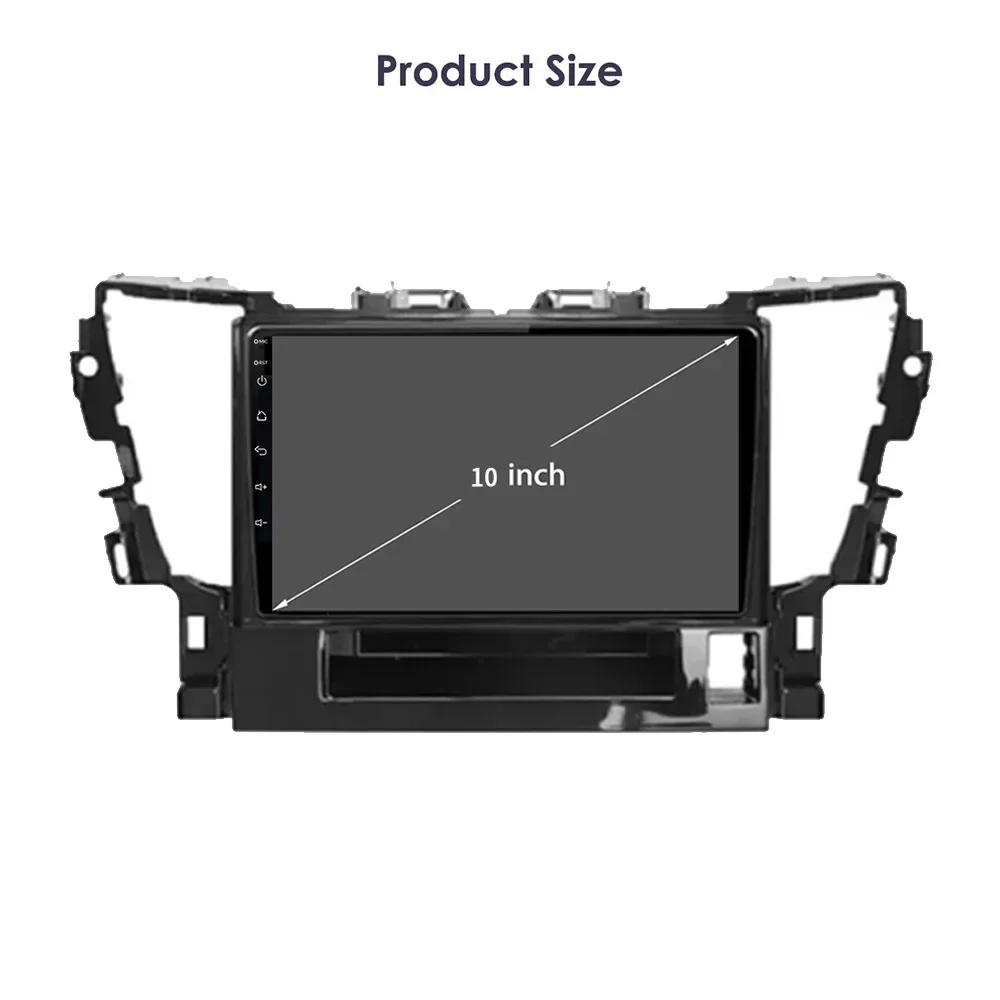 Wireless CarPlay Touch Screen Stereo Android For Toyota Alphard H30 2015-2020 Car Radio Multimedia Navigation Head Unit Screen