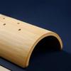 Bamboo Sauna Neck Cervical Pillow Ergonomic Handcrafted Versatile Support Waist for Dorm