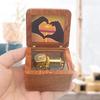 Sinzyo Wooden Music Box with Mini Photo Frame, Perfect for Respect for the Aged Day, Birthdays, Mother's Day, or Valentine's Day (Special Rosewood, So