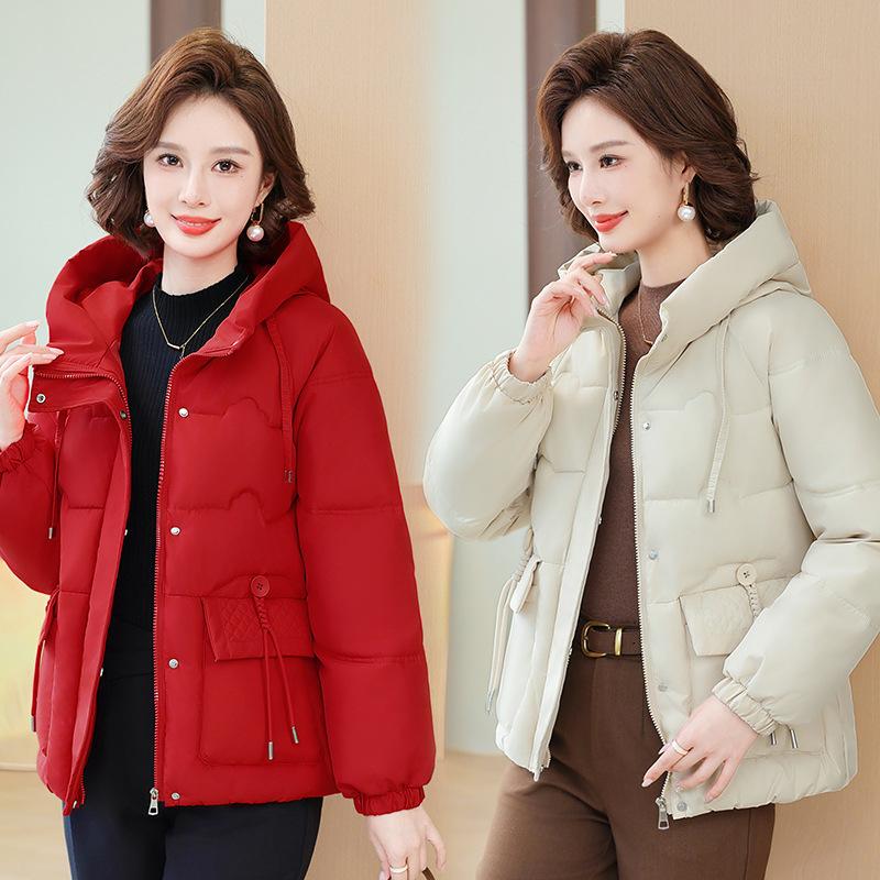 Autumn and winter new thickened cotton jacket 2025 winter coat women's short loose padded jacket cotton jacket