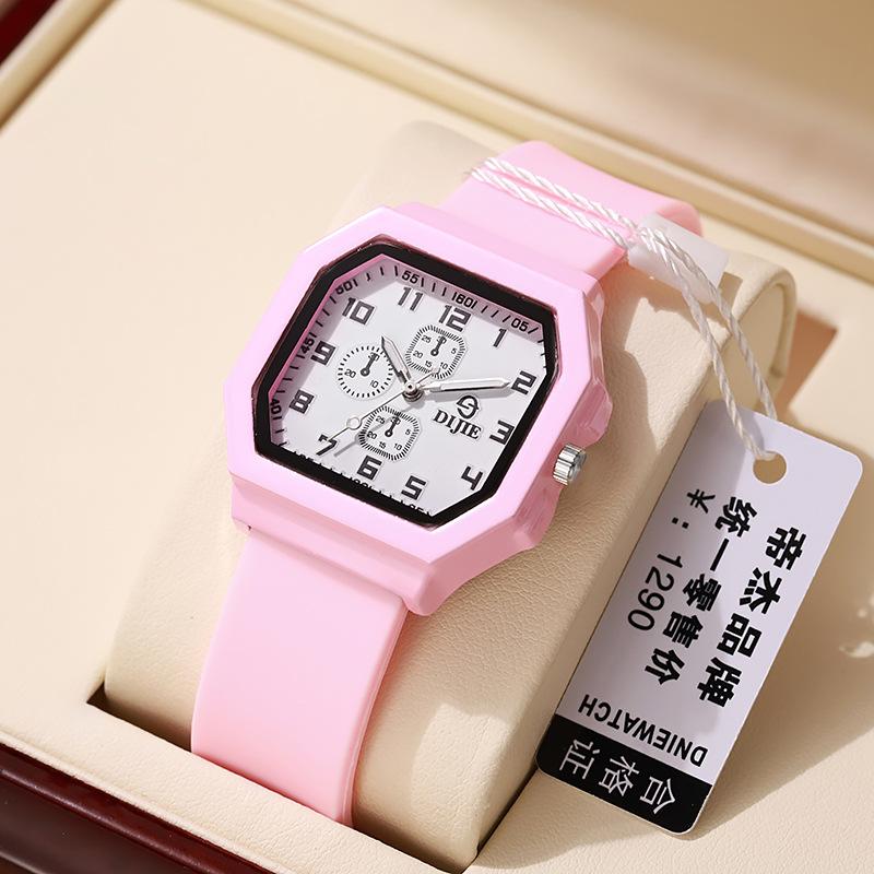 Square Watch, Appearance, Girl, High School Students, Niche Design, Simple Fashion Temperament, Waterproof And Versatile Quartz Watch