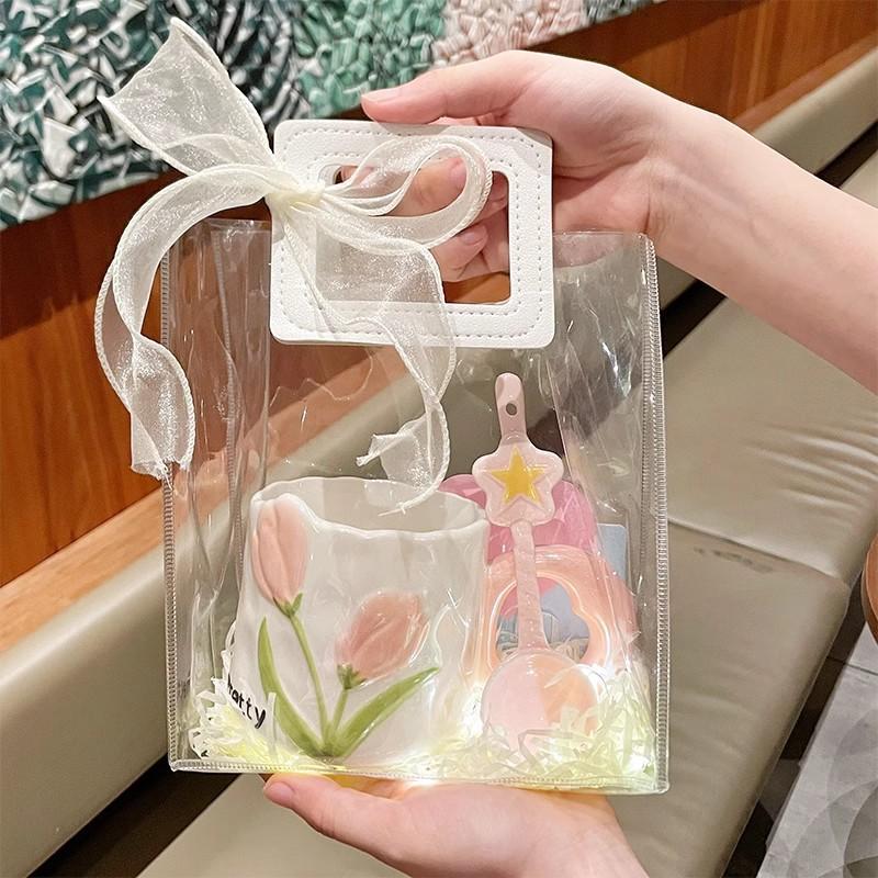 Prezent na ukończenie szkoły dla nauczycieli i uczniów gimnazjum Prezent Kubek na wodę dla kobiet o wysokim wyglądzie Praktyczny kubek Kubek ceramiczny Pamiątka