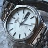 Used SEIKO QZ Satin Dial Day Date 1975