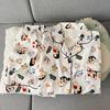 Sommer neue Pyjamas Damen kurzärmelig Shorts dünne Wolkenbaumwolle Cartoon niedlich große Größe Koreanische Version Loungewear