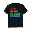 Daniel Personalised Funny Saying T Shirt Vintage Washed Stylish Casual Top For Everyday Wear Designer Clothes Streetwear Homme