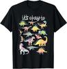 Autism Awareness It's Okay To Be Different Funny Dinosaur T-Shirt