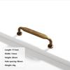 Vintage Zinc Alloy Cabinet Door Handle Kitchen Cabinet Drawer Wardrobe Door Knob Vintage Furniture Hardware