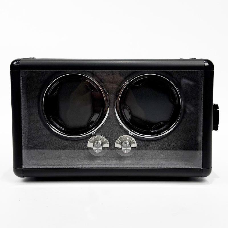 Aluminum Alloy Mechanical Watch Winder: Home Use Self-Winding Rotating Storage Box