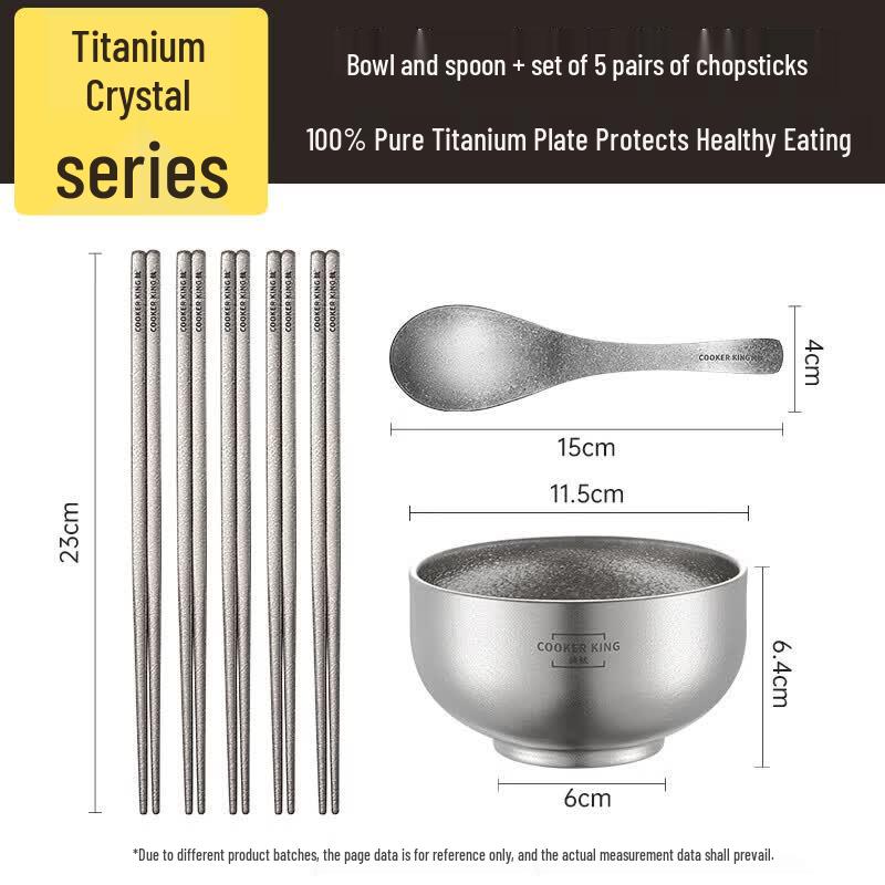 COOKER KING Titanium Spoon & Dining Set