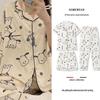 Summer Fashion Pajamas: Women's Short Sleeve Three-Piece Set with Cartoon Pacha Dog Design, Suitable for Home or Outdoors
