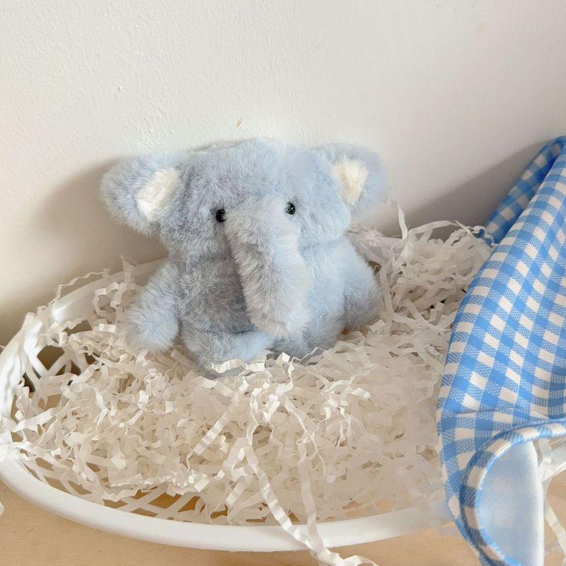 Cute Fluffy Plush 3D Cartoon Elephant Earphone Case for Airpods Pro 4 3 2 1 Headset Protective Cover For Air Pods Pro 2