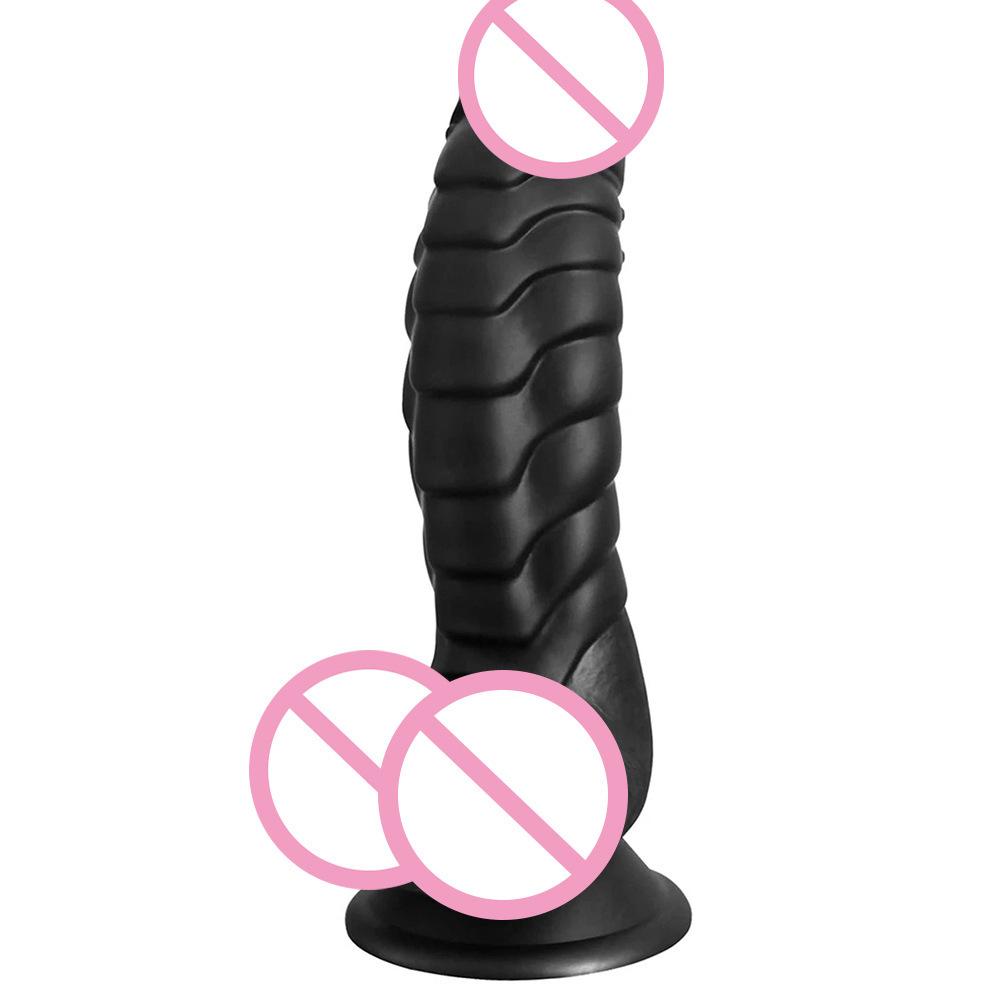 Alien Animal Liquid Silicone Large Penis Double-layer Hardness Female Masturbation Manual Dildo