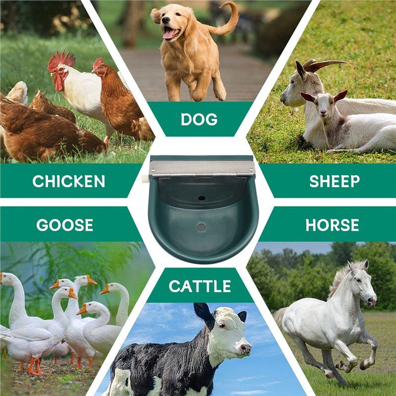 Automatic For Sheep Goats Feeding Livestock Supplies Water Drinking Bowl Farm Animal Water Feeder Cow Drinking Tool