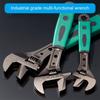 Adjustable Wrenches Multifunctional Double Purpose Adjustable Wrenches 8 10 12 15inch Household Open Bathroom Pipe Wrenc
