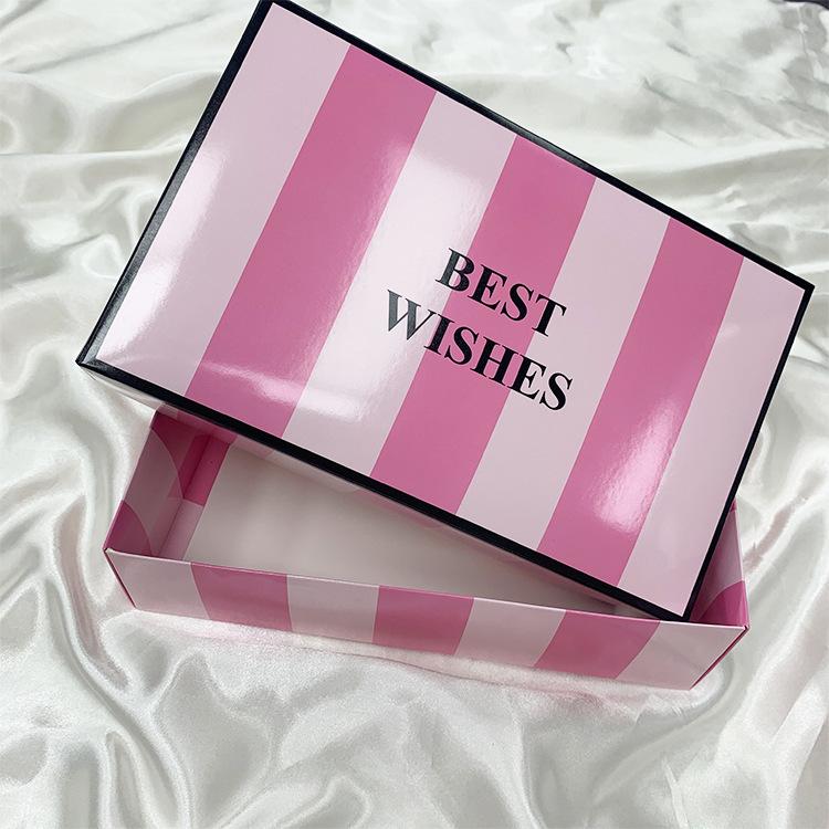 

Одна штука отправлена от имени других, плюс эта ссылка, коробка розового цвета, высококачественное нижнее белье, упаковочная коробка для бюстгальтера, подарочная коробка. Length 26 * Width 16 * Height 7 розовый