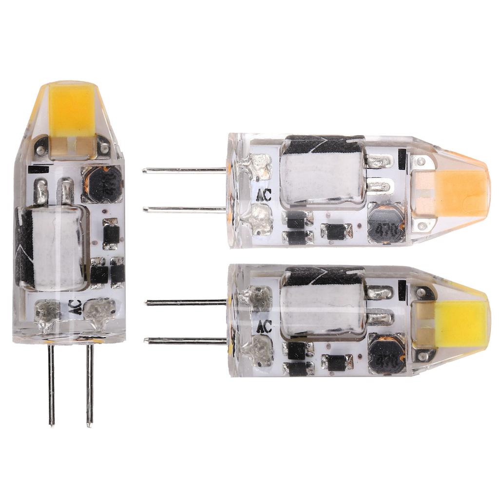 G4 Bulb 2W 300LM Energy Saving AC/ 12V Bi‑Pin Base Bulb for Chandelier for Home for Ceiling Lamp for Kitchen for Living Room
