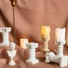 Home Decor Classical Architecture Miniature Roman Column Handicraft Photography Props Candlestick