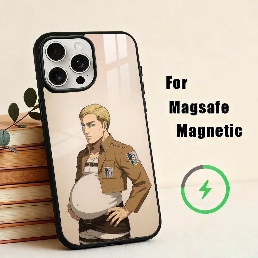 A-anime E-Erwin S-Smiths-S Phone Case For iPhone17,16,15,14,13,12,11 Plus,Pro Max Magnetic For Magsafe Wireless Charging