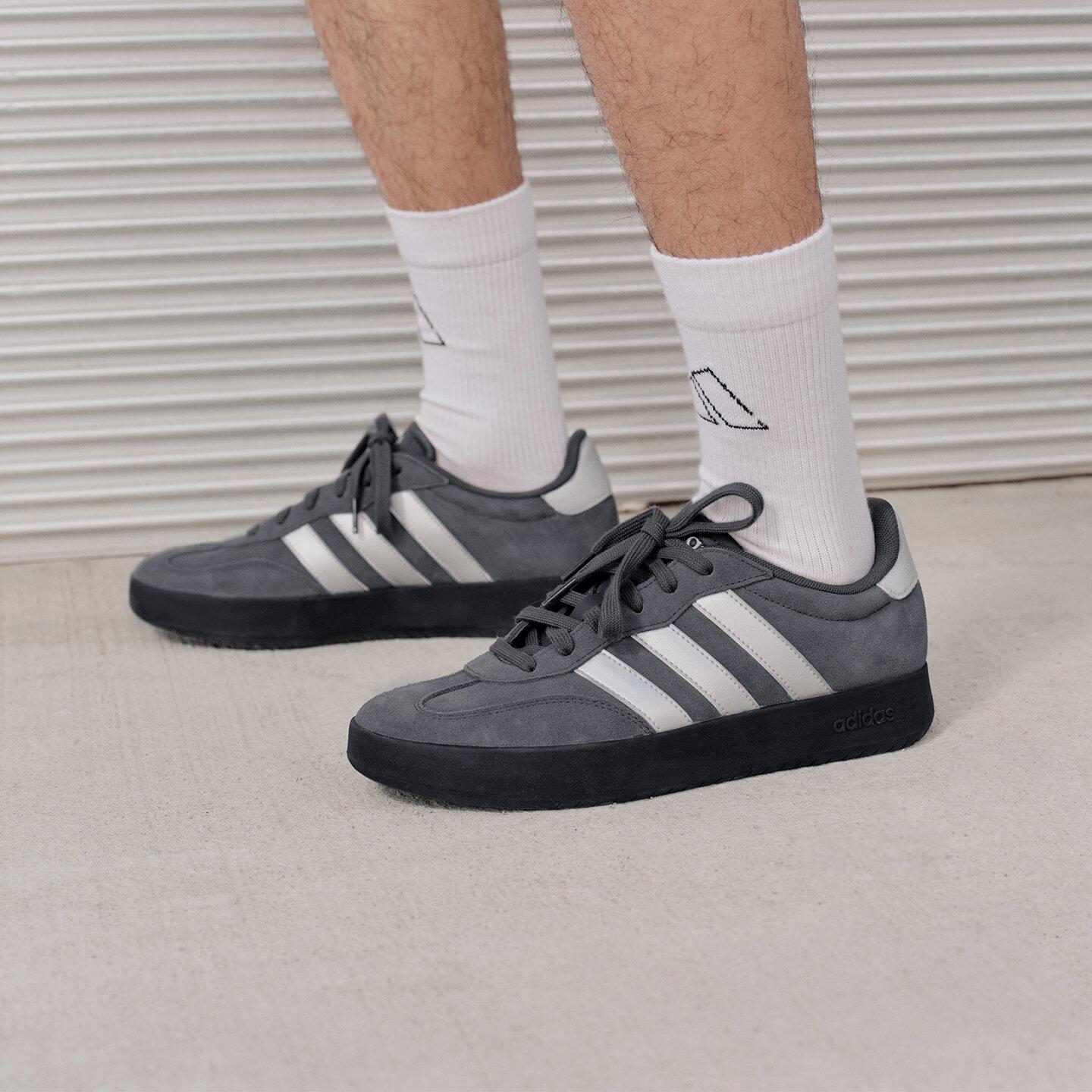 Adidas BARREDA Low top German Army Trainers Unisex Dark Gray 36