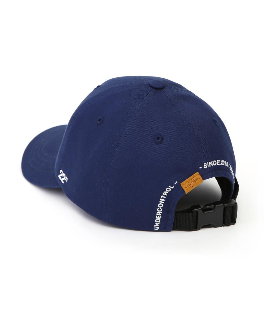 Eondeokeonteulol Cotton Logo Ball Cap Hyper Number / Authentic Bb / 22 D Blue
