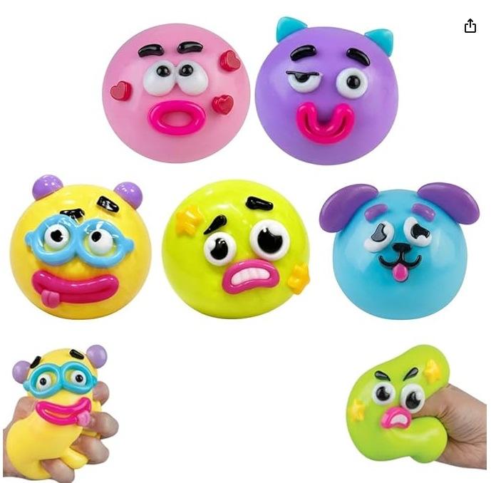 NIEUWE Smushers Squishy, Curiosities Hond Gezichtsverwisseling Squishy Speelgoed, Zacht Kneedbaar Schattig Langzaam Rijzend Knijpspeelgoed, stressverlichtend speelgoed