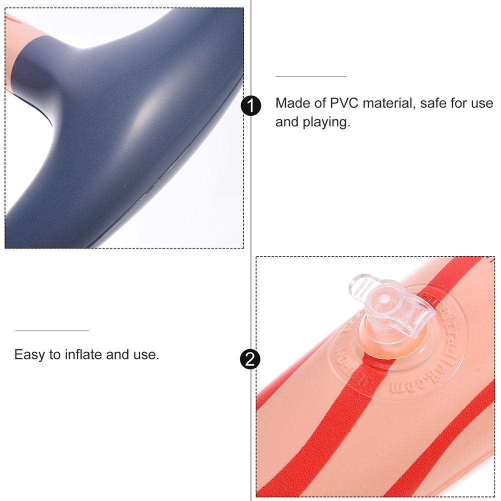 4 ks Nafukovací krumpíče pro dětské párty Foukačka Halloween Narozeninový kostým Cosplay doplňky Pvc Interaktivní rodina