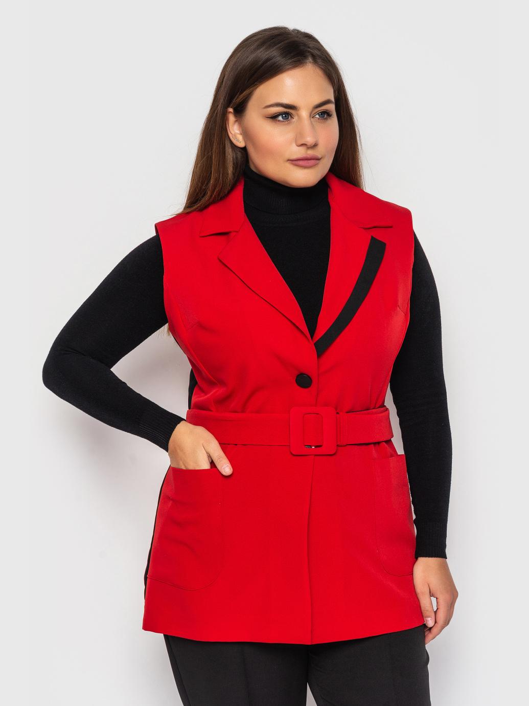 

Жилет Рейнір Luzana 4XL червоний