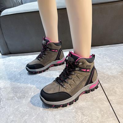 Fashion New Women Ankle Boots Waterproof Hiking Boots for Women 2024 Women's Safety Work Shoes Non Slip Boots Botines De Mujer
