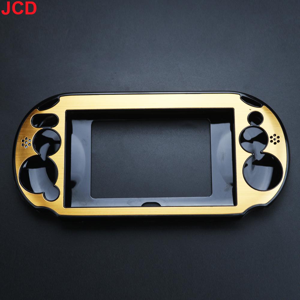 JCD 1 Sztuka Aluminiowa Metalowa Twarda Osłona Etui Skóra Powłoka Ochronna Dla Kontrolera PSV 2000 PS Vita 2000 PSV PCH-20 Akcesoria