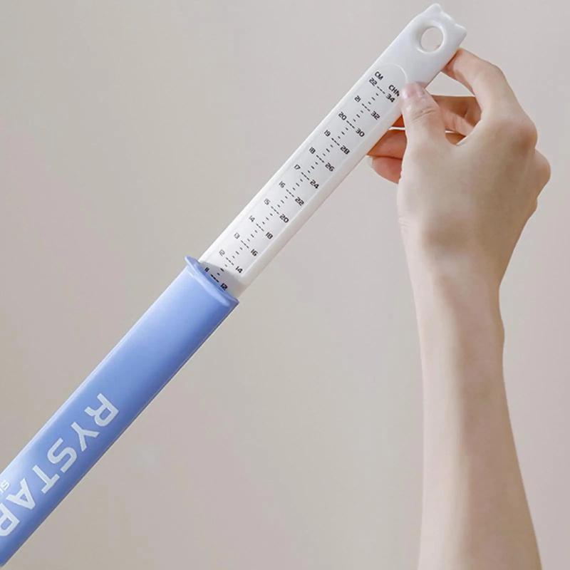 Shoe Horns For Men Retractable Stick With Foot Measuring Shoe Spoon Portable Travel Shoehorn For Men Elderly Kids Pregnant Women
