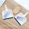 2pcs Plastic Desktop Sweeping Tool Lightweight Dustpan Brush Kit Portable Mini Broom Set  Home