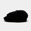 Korean Version Corduroy Octagonal Hat Female Literature Style Painter Multi Color Fashion Women Hats Accessories