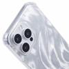 For iPhone 16 Pro Case Drop Protective TPU Phone Cover with Sparkly Paper