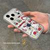Hello Kitty Phone Case for Apple 13/15/16/17 Pro Max - Drop-proof with Integrated Camera Button